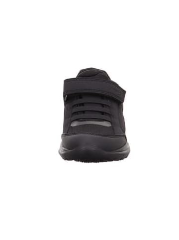 superfit Leder-Sneakers "Rush" in Schwarz
