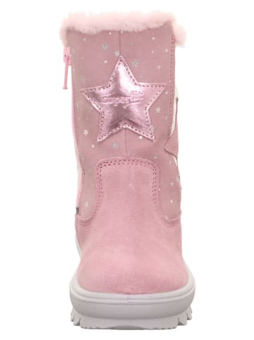 superfit Leren winterlaarzen "Flavia" lichtroze