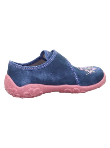 superfit Pantoffels "Bonny" blauw/lichtroze