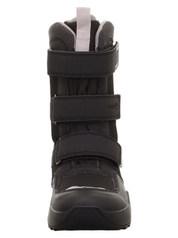 superfit Leder-Winterboots "Rocket" in Schwarz