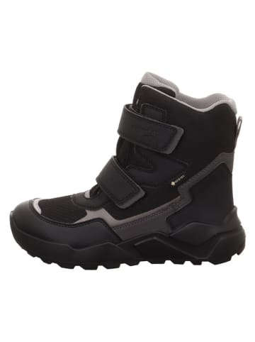 superfit Leder-Winterboots "Rocket" in Schwarz