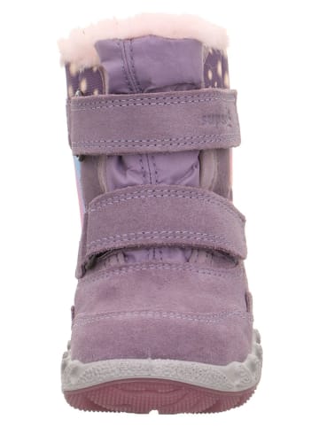 superfit Leder-Winterboots "Icebird" in Lila
