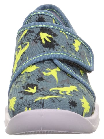 superfit Pantoffels "Bubble" grijs/geel