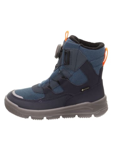 superfit Leren boots "Mars" blauw