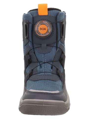 superfit Leren boots "Mars" blauw