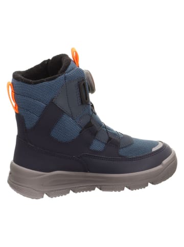 superfit Leren boots "Mars" blauw
