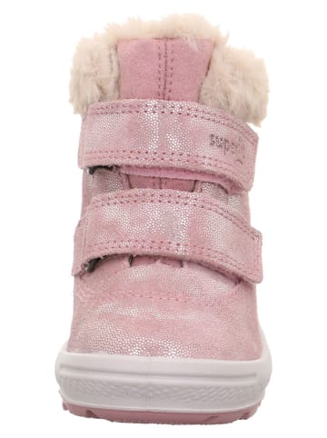 superfit Leder-Winterboots "Groovy 2.0" in Rosa