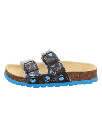 superfit Klapki w kolorze niebieskim
