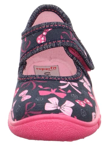 superfit Kapcie "Belinda" w kolorze granatowo-różowym