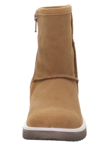superfit Leder-Winterstiefel "Lora" in Hellbraun