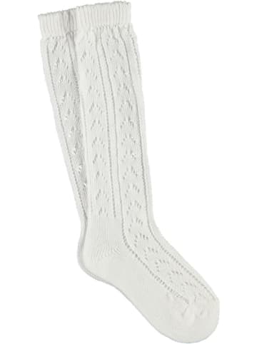 Isartrachten Trachtenstrümpfe in Weiß