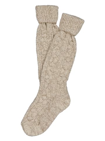 Isartrachten Trachtenstrümpfe in Beige