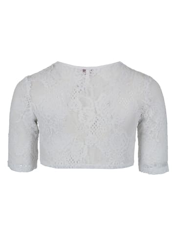 Turi Landhaus Dirndlbluse in Weiß