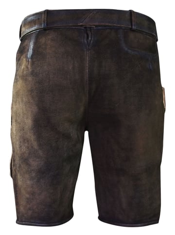 Edelnice Lederhose "Leon" in Braun