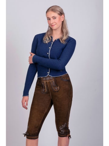 Edelnice Lederhose "Juliane" in Braun