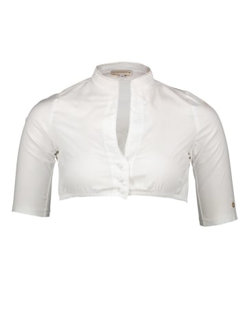 Schmuckstück by Alpenherz Dirndlbluse "Charlotte" in Weiß