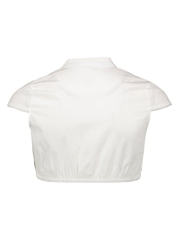 Almsach Dirndlbluse in Weiß