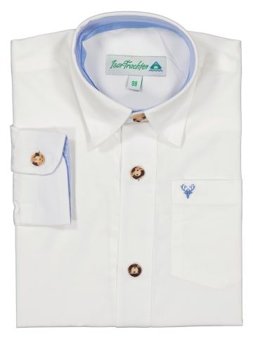 Isartrachten Trachtenhemd in Weiß