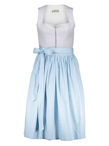Berwin & Wolff Dirndl in Hellgrau/ Hellblau