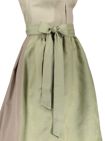 Turi Landhaus Dirndl in Beige/ Hellgrün