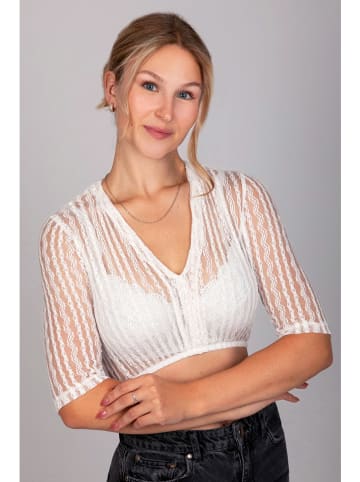 Edelnice Dirndlbluse "Anna" in Creme