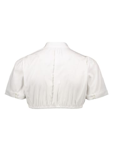 Almsach Dirndlbluse in Weiß