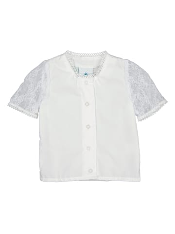 Isartrachten Dirndlblouse wit