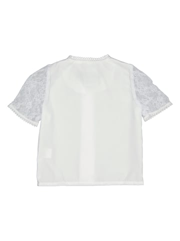 Isartrachten Dirndlblouse wit