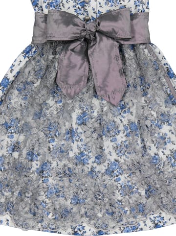 Turi Landhaus Dirndl in Blau/ Weiß