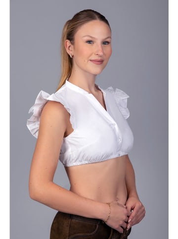 Edelnice Dirndlbluse "Eva" in Weiß