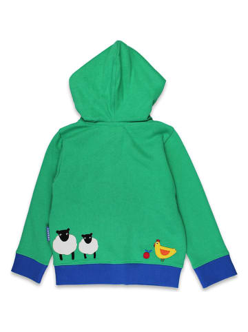 Toby Tiger Sweatjacke in Grün