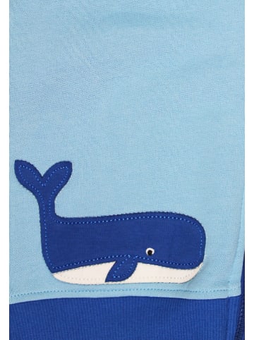 Toby Tiger Sweatjacke in Hellblau