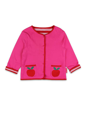Toby Tiger Wende-Sweatjacke in Pink
