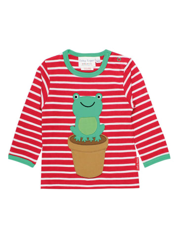 Toby Tiger Longsleeve "Frog" in Rot