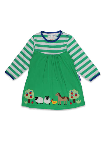 Toby Tiger Kleid in Grün