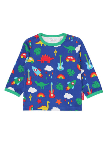 Toby Tiger Longsleeve in Blau
