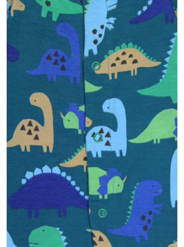 Toby Tiger Strampler in Blau/ Grün