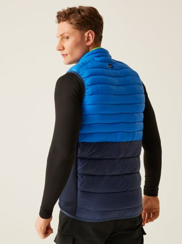 Regatta Kamizelka hybrydowa "Leedre" w kolorze niebiesko-granatowym