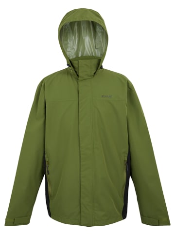 Regatta Kurtka przeciwdeszczowa "Matt II" w kolorze zielonym