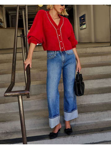 LA Angels Cardigan in Rot