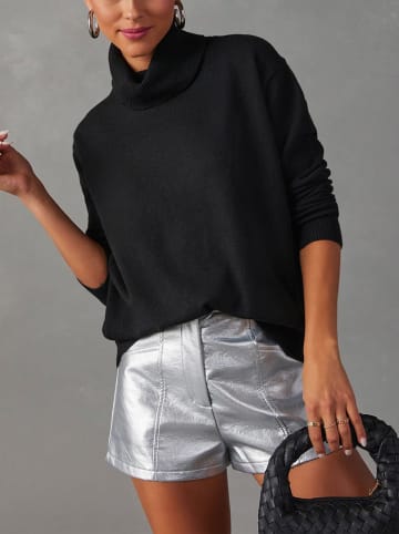 LA Angels Rollkragenpullover in Schwarz