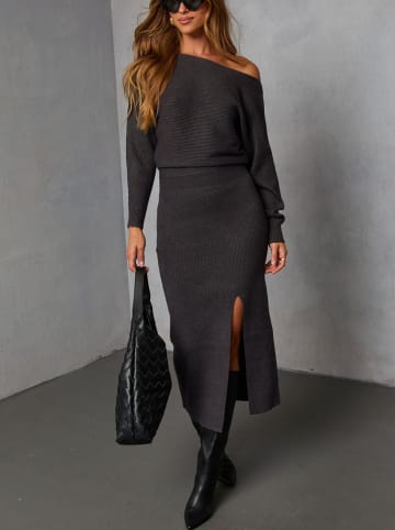 LA Angels Kleid in Anthrazit