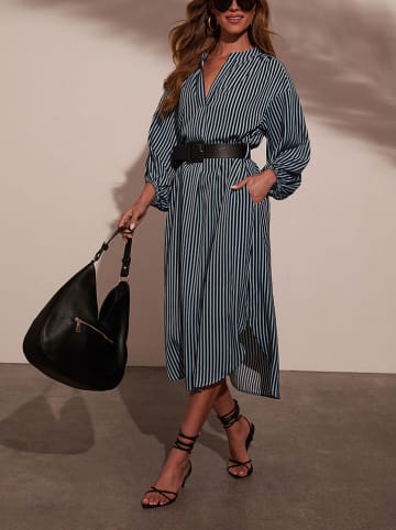 LA Angels Kleid in Grau/ Schwarz