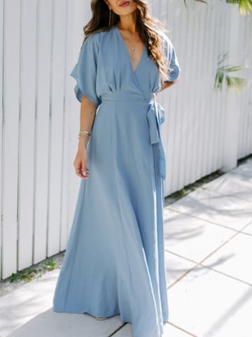 LA Angels Sukienka w kolorze błękitnym