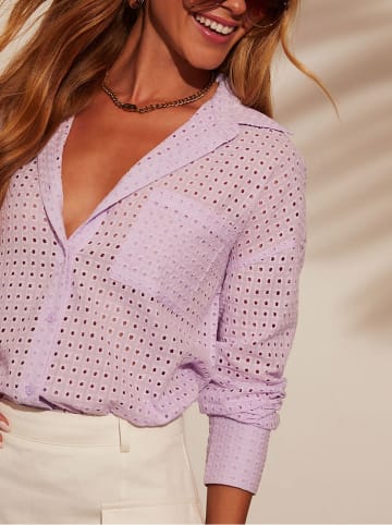 LA Angels Hemd in Lila