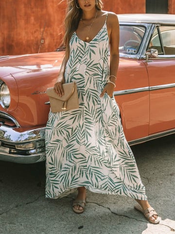 LA Angels Jurk crème/groen