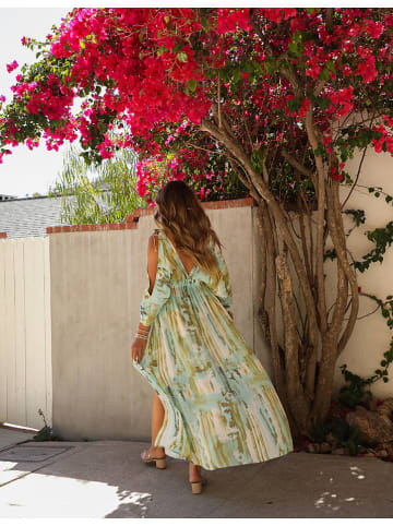 LA Angels Kleid in Grün/ Blau