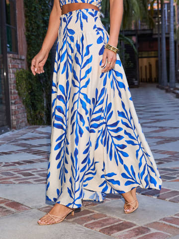 LA Angels Spódnica w kolorze kremowo-niebieskim