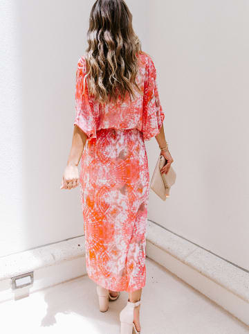 LA Angels Sukienka w kolorze pomarańczowym