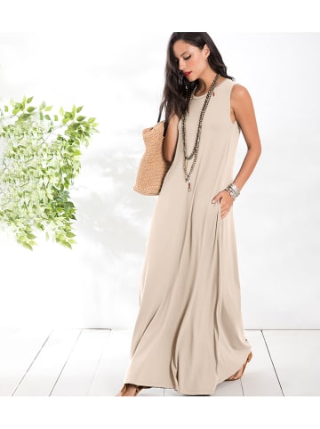 LA Angels Sukienka w kolorze beżowym